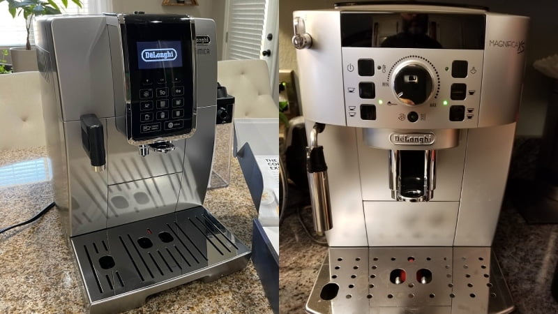 Delonghi Dinamica vs Magnifica XS: Comparing 2 Top Machines