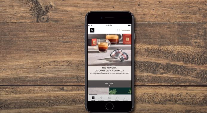 DeLongHi Vertuo Next can pair with Nespresso mobile app