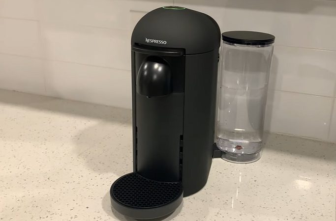 The water tank of VertuoPlus is rotatable