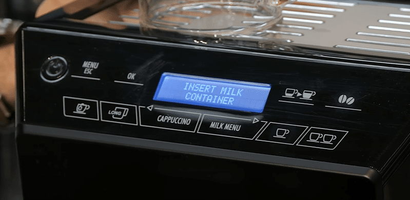 Eletta can customize the settings according to your preferences