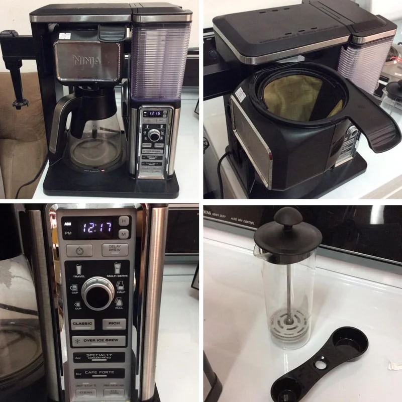 Ninja CF091 Brew Sizes