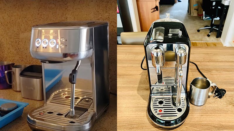Breville Bambino Plus vs Nespresso Creatista Review