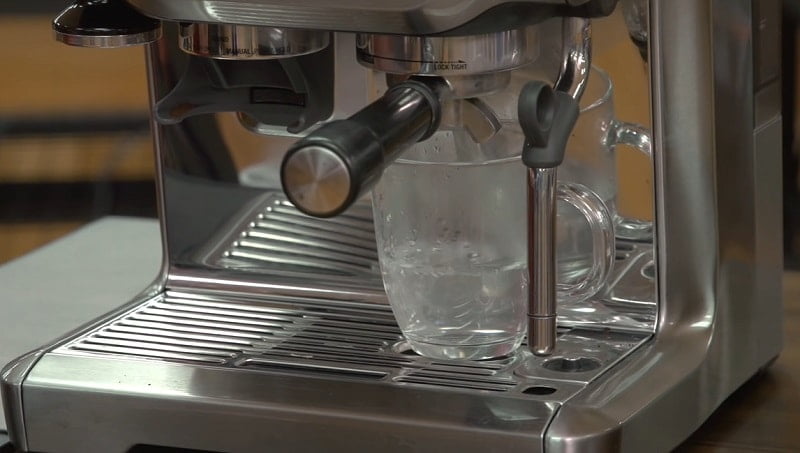 Breville Barista Touch steam wand and head group