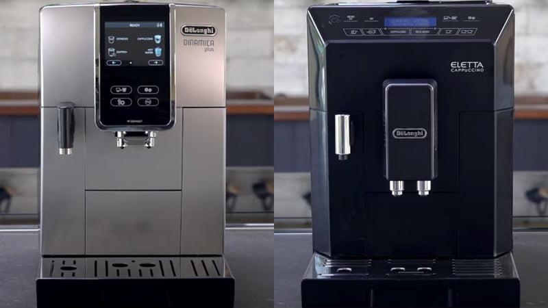 delonghi dinamica plus vs eletta: an in-depth analysis