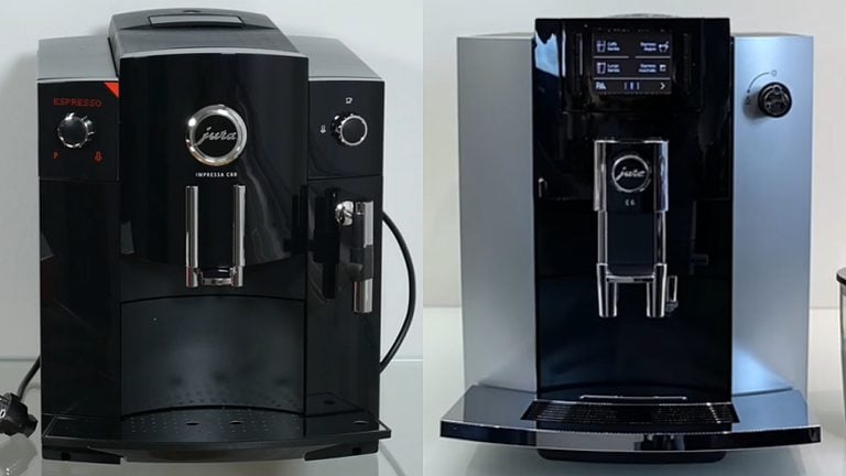 Jura C60 vs E6: Which Programmable Bean-To-Cup Coffee Machine Make Better Coffee Drinks?