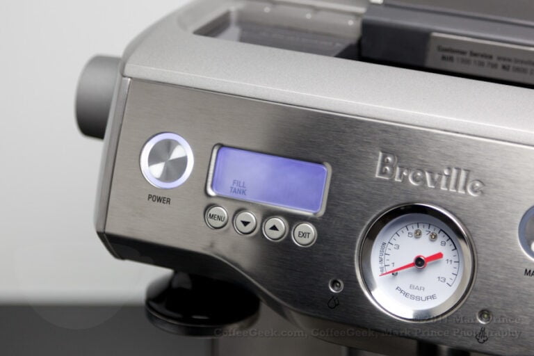 Breville Dual Boiler's reservoir