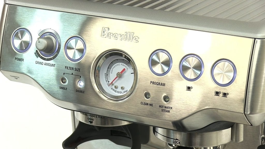 Barista Express: Easy-to-use Control Panel