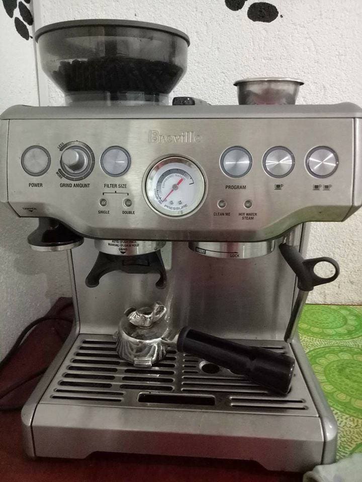 Barista Express uses a Thermocoil heating system
