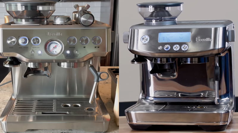 breville barista express vs barista pro: a detailed side-by-side comparison