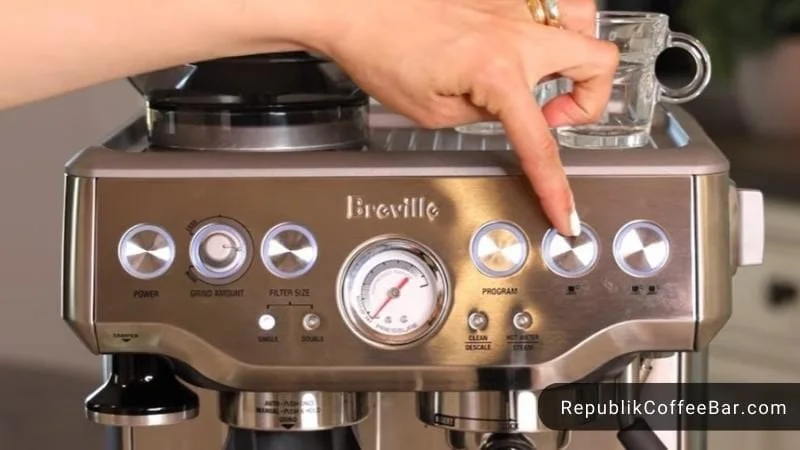The Barista Express offers more precise temperature and timing control