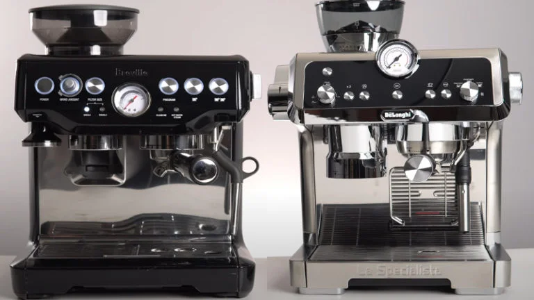breville barista express vs delonghi la specialista: detailed comparison!