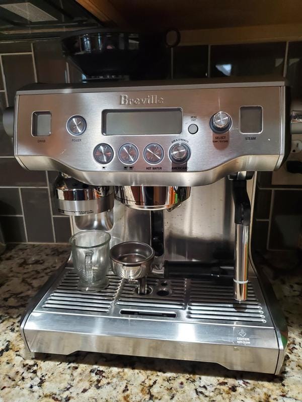 Breville Oracle has the dual stainless steel boiler