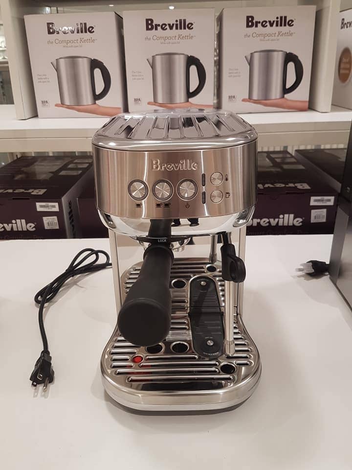 Breville Bambino Plus is provided with the dose control grinding function