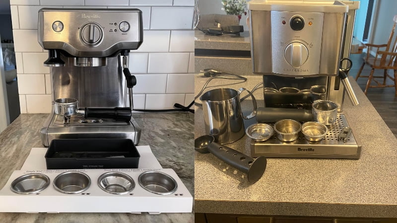 Breville Cafe Roma vs Duo Temp Pro: Top 3 Differences To Find Out The Better Espresso Machine