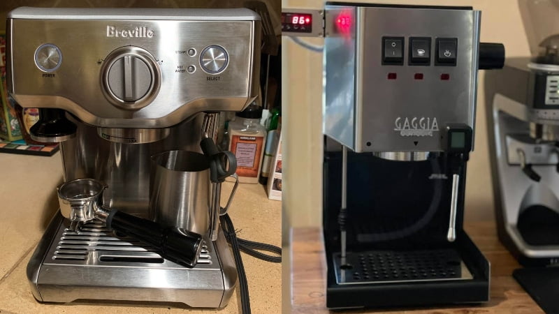 Breville Duo Temp Pro Vs Gaggia Classic: Which Is The Greater Choice Between These 2 Espresso Machines?