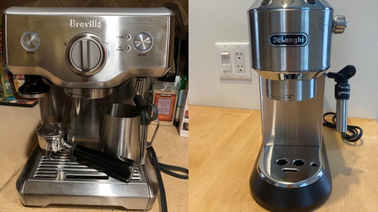 Delonghi Dedica Deluxe vs Breville Duo Temp Pro: What makes the Dou Temp Pro Come Out On Top