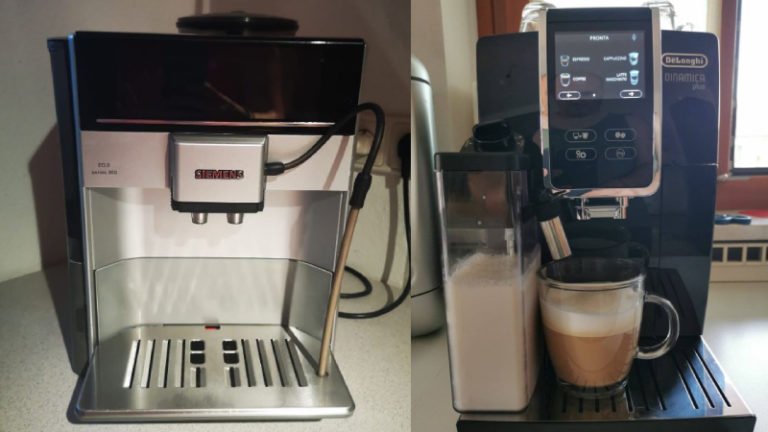 Delonghi Dinamica Plus Vs Siemens EQ 6: Perfect For Latte?