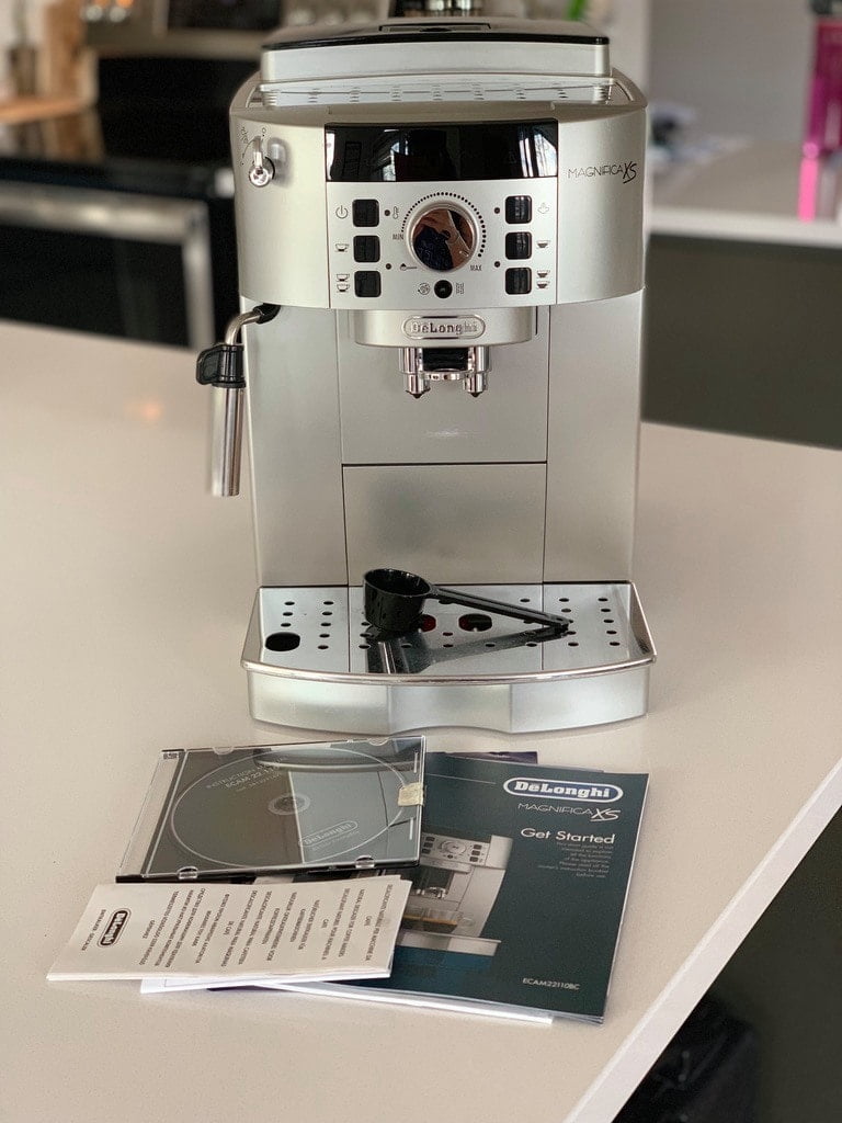 Delonghi Magnifica Xs brews hotter coffee