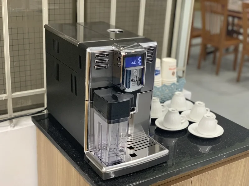 Gaggia Anima Prestige heats up very quickly