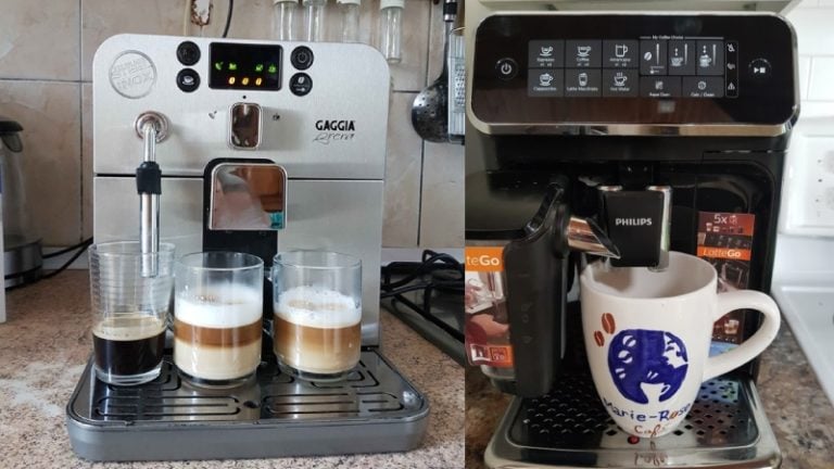 Gaggia Brera vs Philips 3200 LatteGo: The Major Differences!