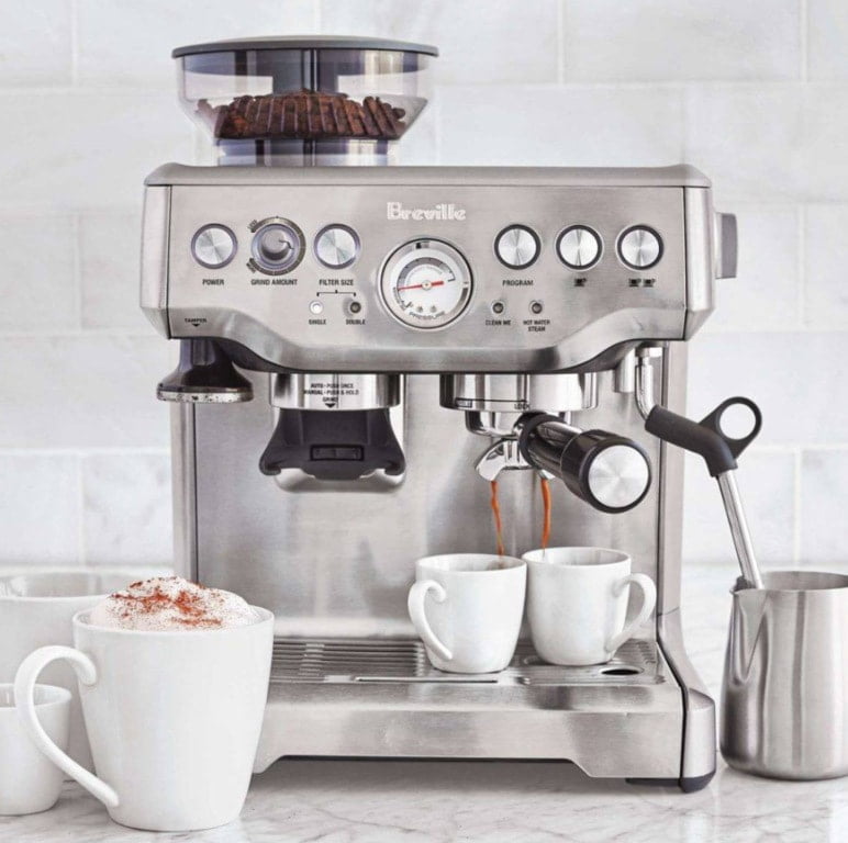 Breville Barista Express is quieter