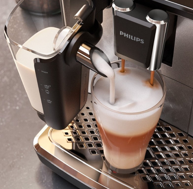 Philips 3200 Lattego has a potent microfoam system