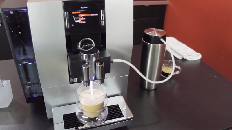 Automatic milk system of Jura Z6
