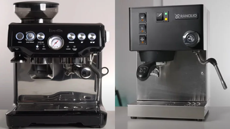 breville barista express vs rancilio silvia: how are they different?