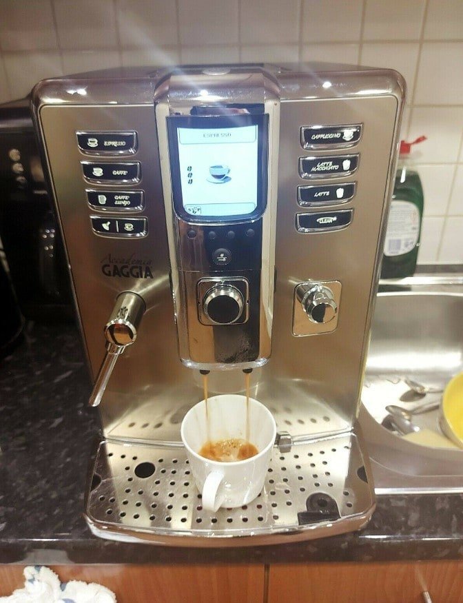 Gaggia Accademia is made up of impressive one-touch beverages