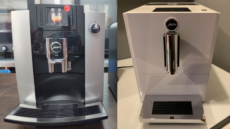 Jura A1 vs E6: The Battle Of Simple Espresso Machines!