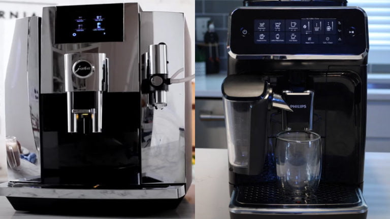 jura e8 vs philips 3200: a head-to-head comparison