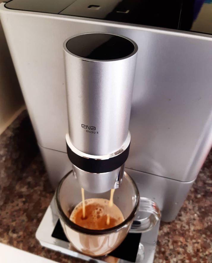 Jura Ena Micro 5 has a sleek design