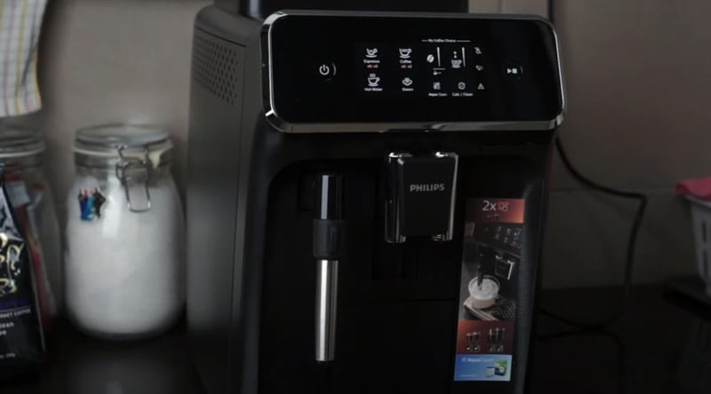 Philips 2200 brews stronger espresso
