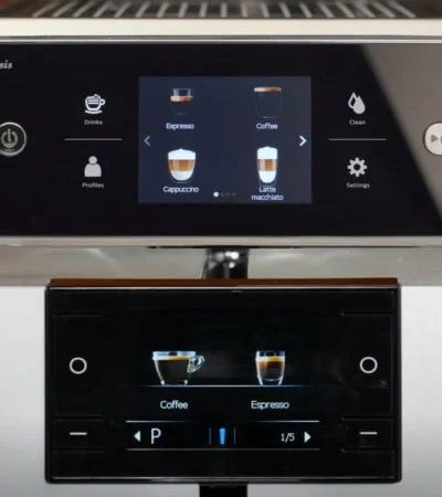 saeco xelsis vs jura ena 8's control panels