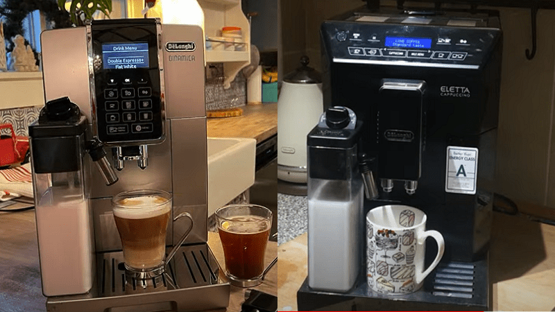 Delonghi Dinamica vs Eletta: Which is better one?
