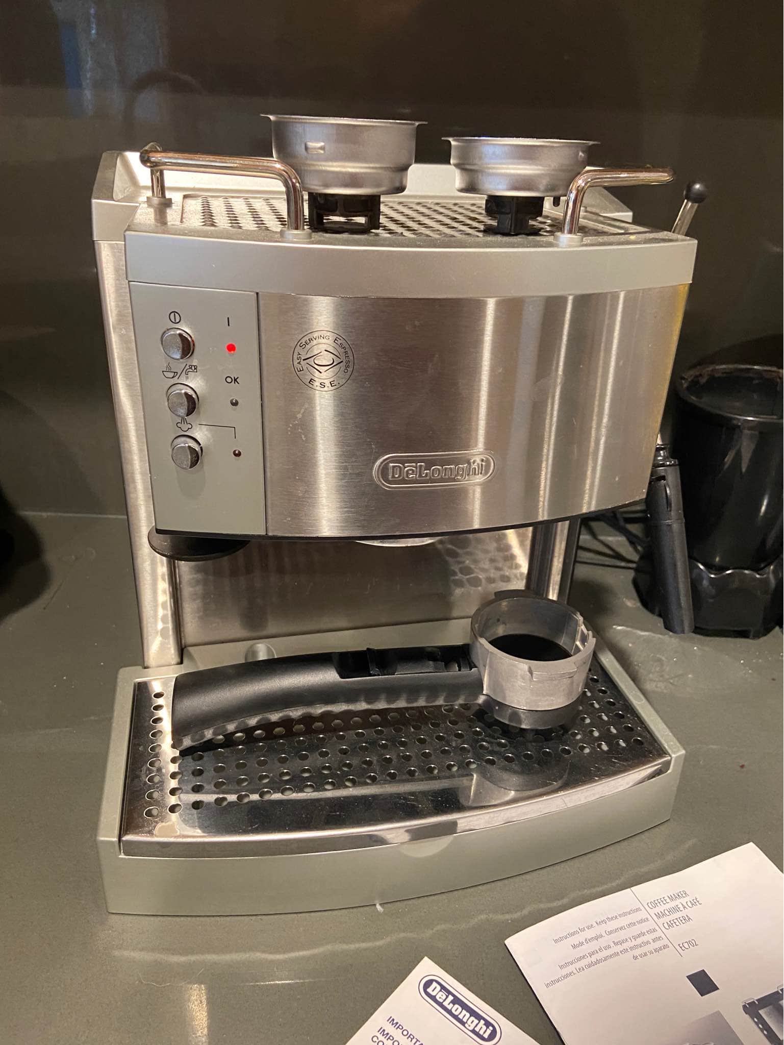 Delonghi EC702 boasts a better milk frother design