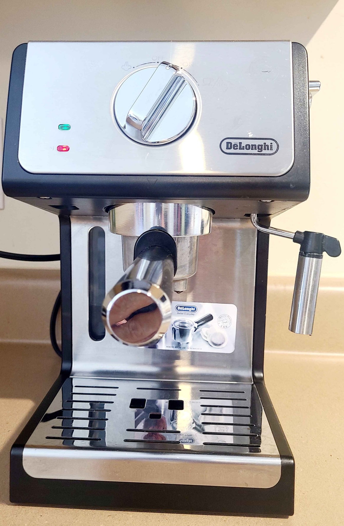 Delonghi ECP3420 is less noisy