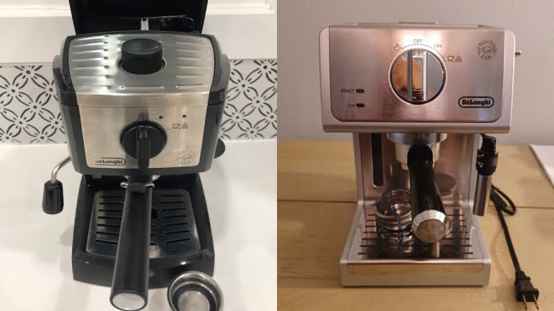 Delonghi ECP3630 vs EC155: Pick The Best Cut-price Model!