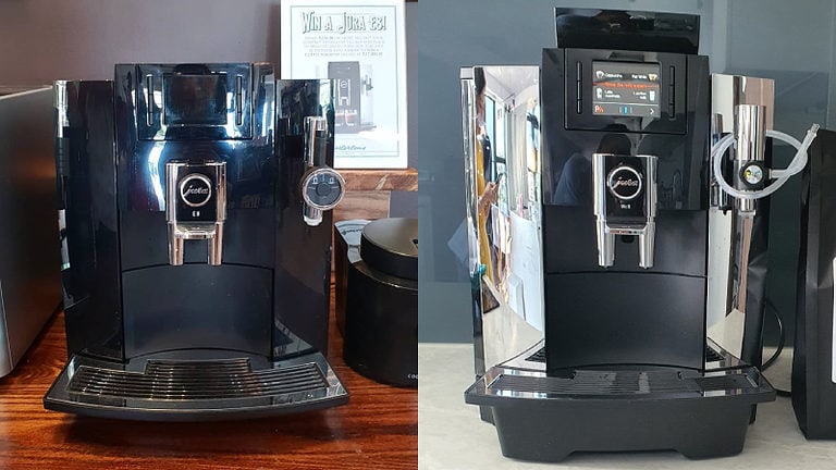 Jura E8 vs WE8: 2 Machines Are Best For 2 Distinct Needs