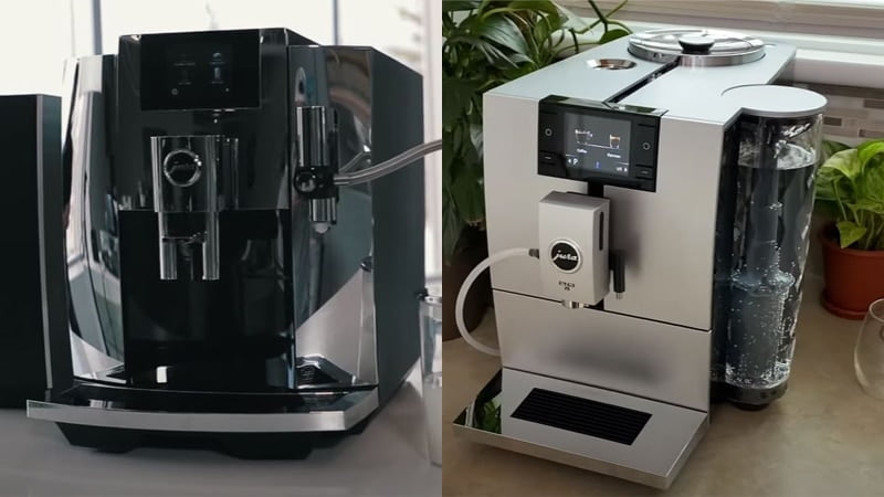jura ena 8 vs e8: a compare of two great super-automatic machines