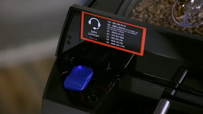 Jura smart connect on Jura WE6