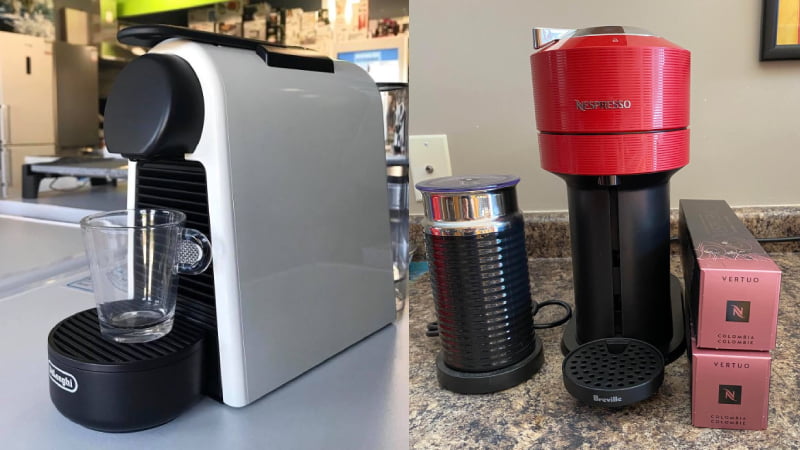 Nespresso Essenza Mini vs Vertuo Next: Comparing 2 Practical Models