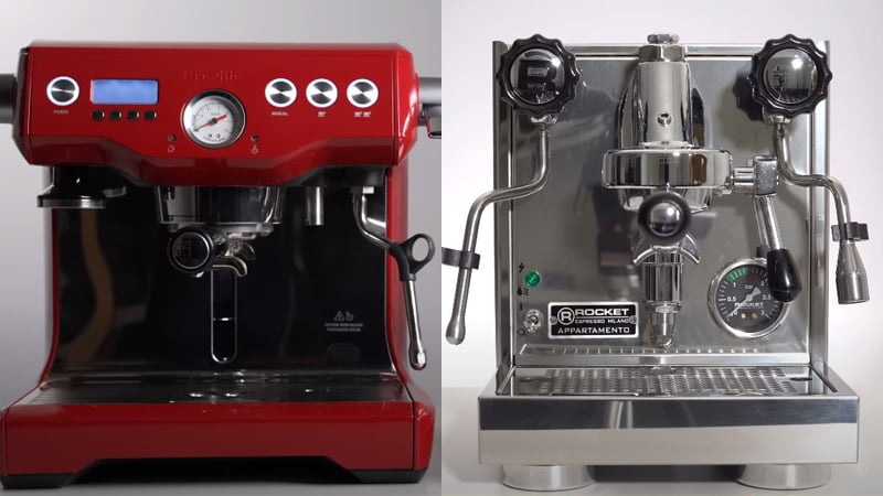 breville dual boiler vs rocket appartamento: which is better?