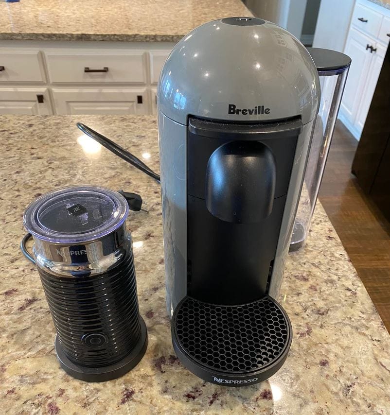 Breville Nespresso VertuoPlus can heat up in 20s only