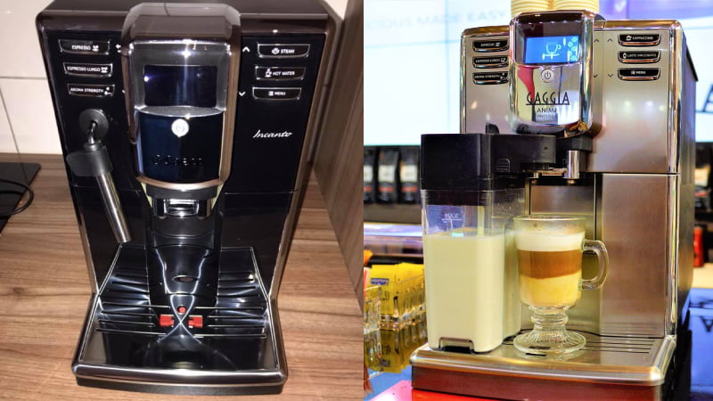 Gaggia Anima Prestige vs Saeco Incanto: Pick 1 On Your Team!