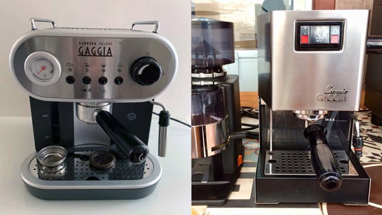 Gaggia Carezza Deluxe vs Classic