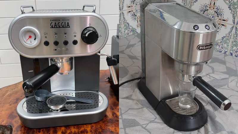 Gaggia Carezza Deluxe vs Delonghi Dedica: Honest Review