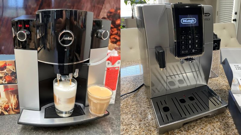 Complete + Brief Review: Jura D6 vs Delonghi Dinamica