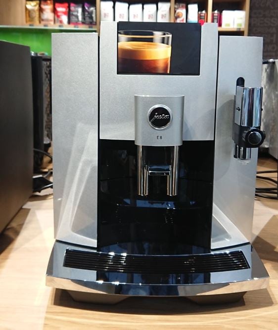 Jura E8 boasts a more efficient Thermoblock