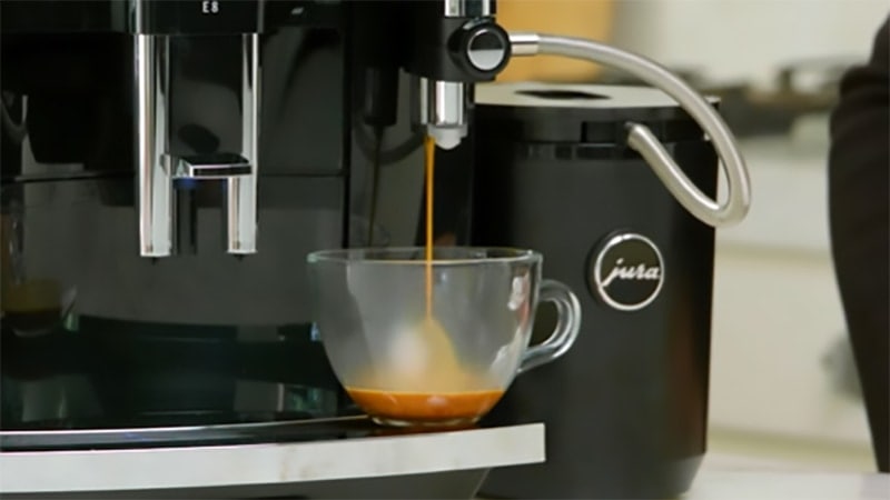 Jura E8's espresso quality